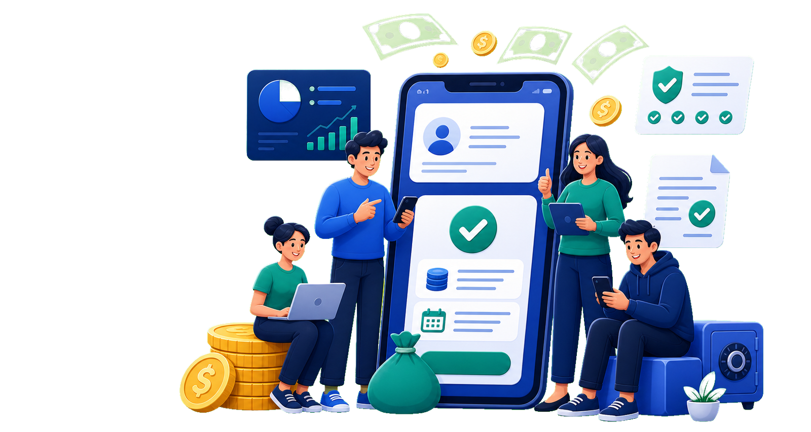 Lending approval illustration